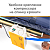 Бесшумный противопролежневый трубчатый матрас с отверстием и доп.секцией